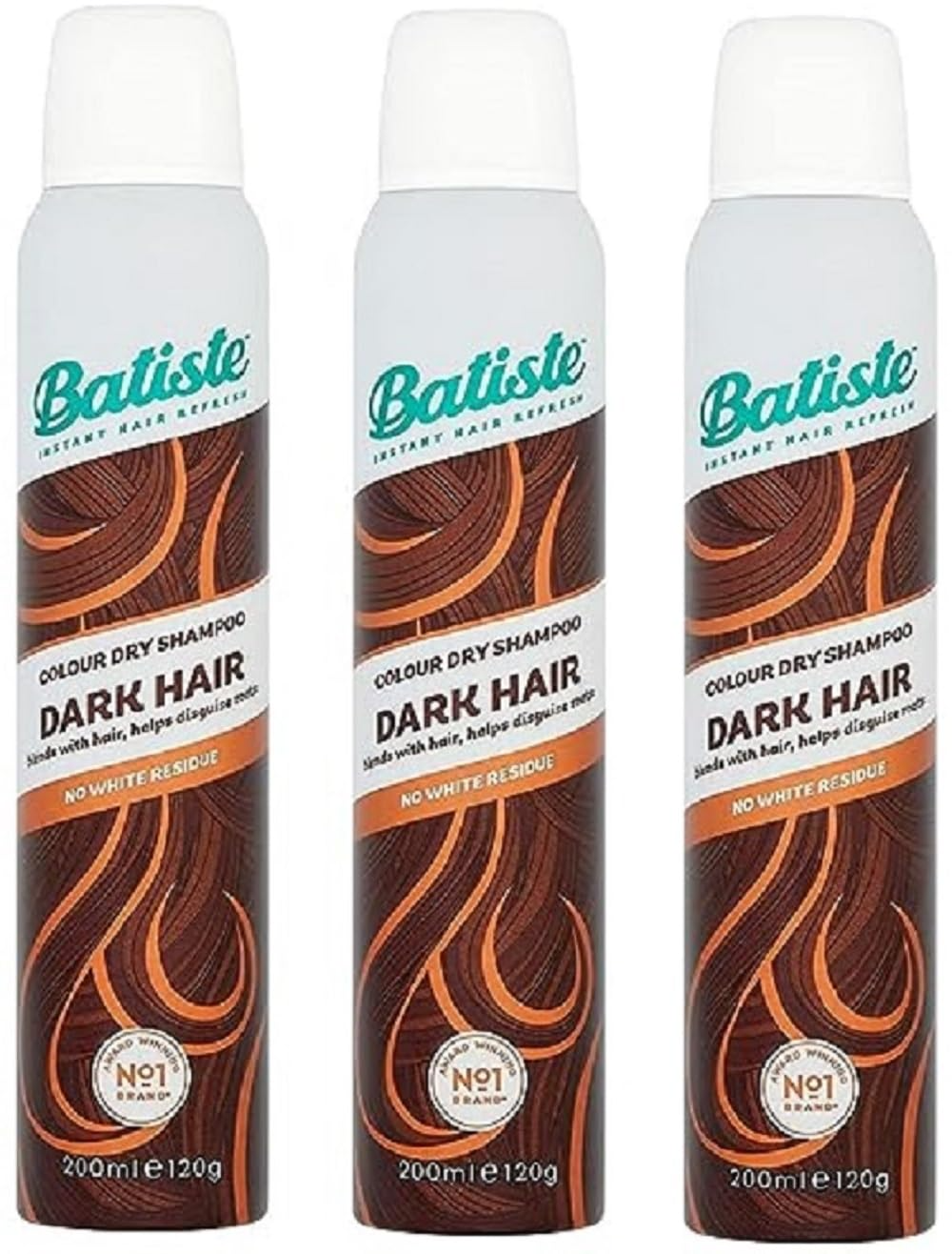 Batiste Dry Shampoo – Dark & Deep Brown – 6.73