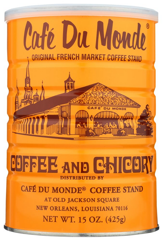 Coffee Du Monde – Ground Coffee – 15 oz Cans (Pack of 6)